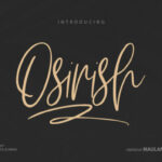 Osirish Font Poster 1