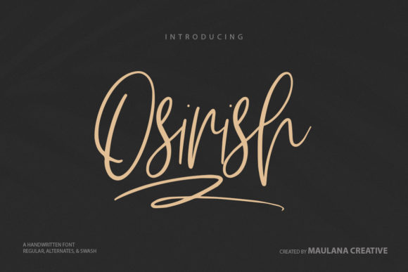 Osirish Font Poster 1