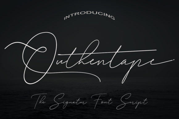 Outhentape Font