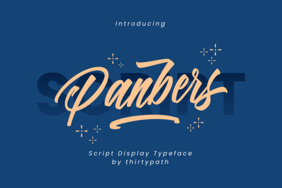 Panbers Font Poster 1