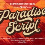 Paradiso Font Poster 1