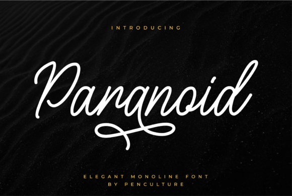 Paranoid Font