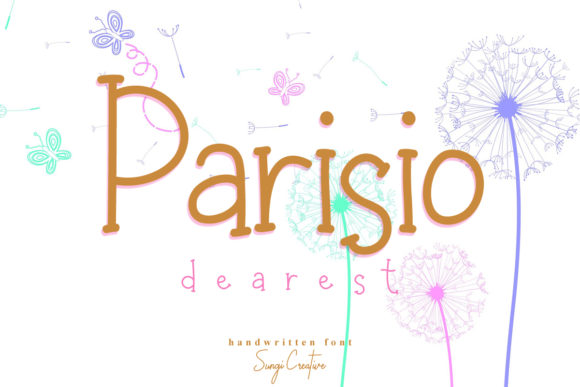 Parisio Font Poster 1