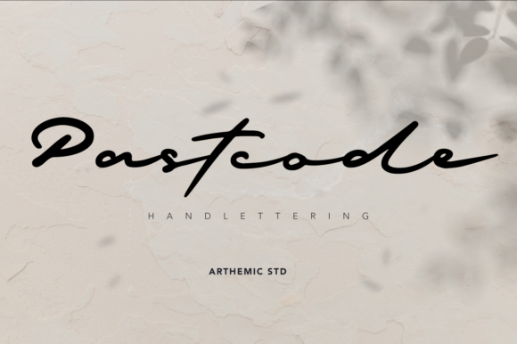 Pastcode Font Pastcode Font Poster 1