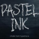 Pastel Ink Font Poster 1