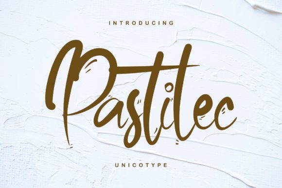 Pastilec Font Poster 1