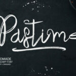 Pastime Font Poster 1