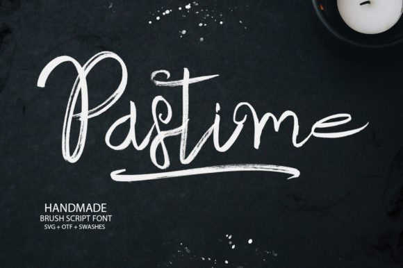 Pastime Font Poster 1