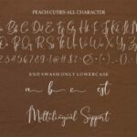 Peach Cuties Font Poster 10