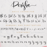 Perisha Font Poster 11