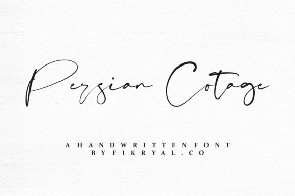 Persian Cotage Font