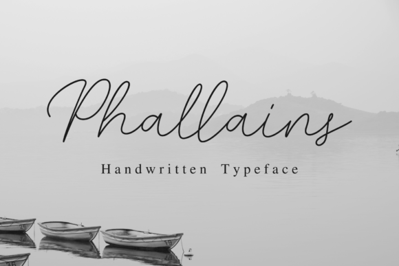 Phallain Script Font