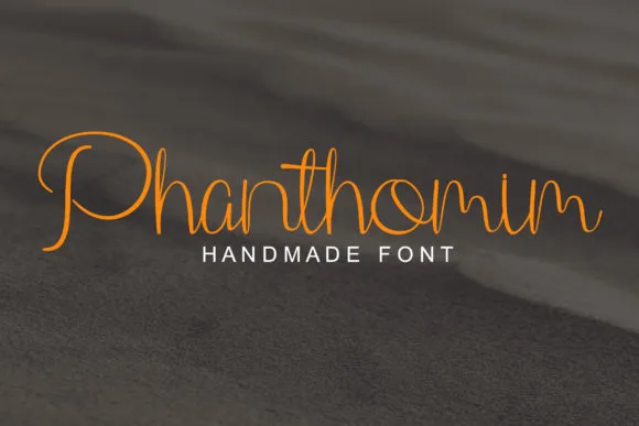Phanthomim Font Poster 1
