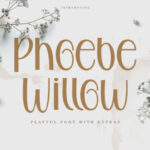 Phoebe Willow Font Poster 1