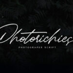 Photoricies Font Poster 14