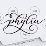 Phylia Font Poster 3