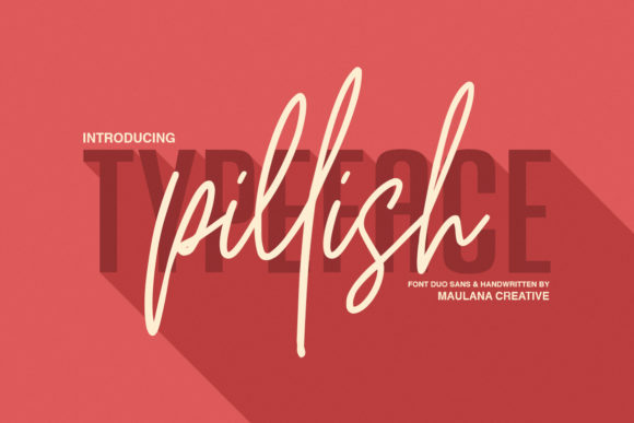 Pillish Duo Font