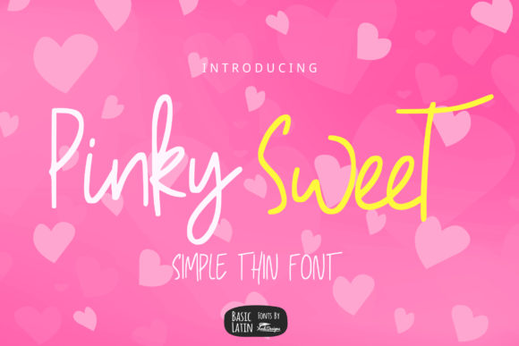Pinky Sweet Font Poster 1
