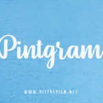 Pintgram Font Poster 1