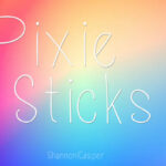 Pixie Sticks Font Poster 1