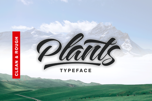 Plants  Font