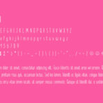 Poetry Font Poster 2
