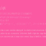 Poetry Font Poster 3