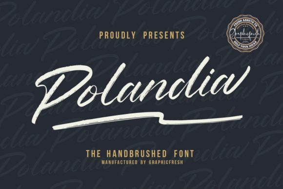 Polandia Font Poster 1