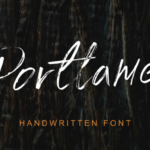 Portlame Font Poster 1