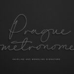 Prague Metronome Font Poster 1