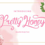 Pretty Honey Font Poster 1