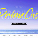 PrimeCast Font Poster 1