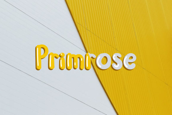 Primrose Font Poster 1