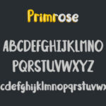 Primrose Font Poster 3