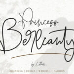 Princess Berlianty Font Poster 1