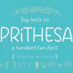 Prithesa Font Poster 1