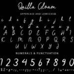 Qailla Gloam Font Poster 5