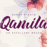 Qamila Font Poster 1