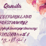 Qamila Font Poster 4