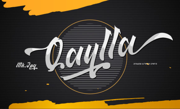 Qaylla Font Poster 1