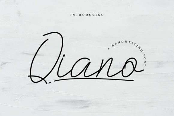 Qianno Font Poster 1