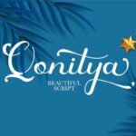Qonitya Font Poster 1
