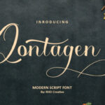 Qontagen Font Poster 1