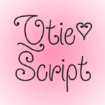 Qtie Script Font Poster 1