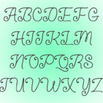 Qtie Script Font Poster 3