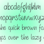 Qtie Script Font Poster 4