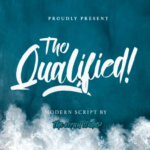 Qualified Font Poster 1