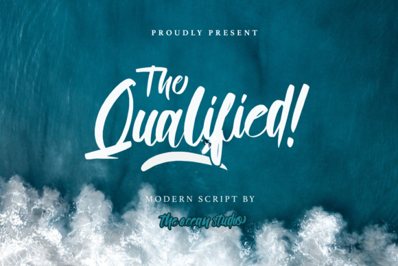 Qualified Font Qualified Font Poster 1