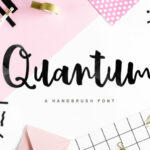 Quantum Font Poster 1