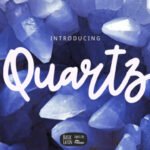 Quartz Font Poster 1